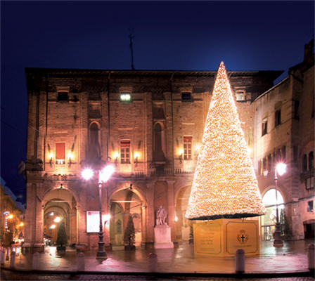 Parma Italy Christmas decoration rfi
